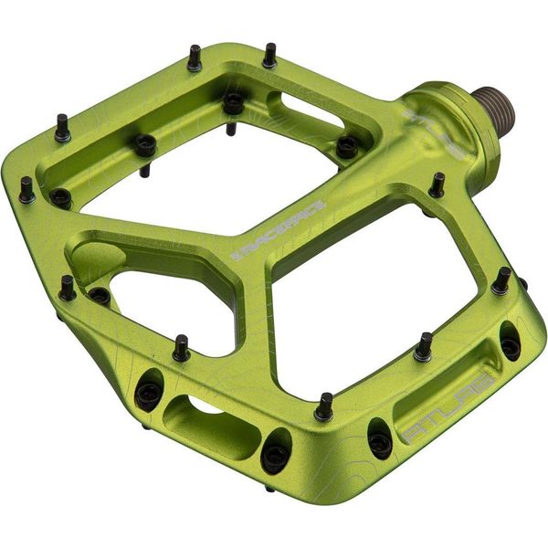 Pedali Race Face Atlas 22 Piattaforma In Alluminio 114X101 Mm Verde PD22ATLASGRN-image