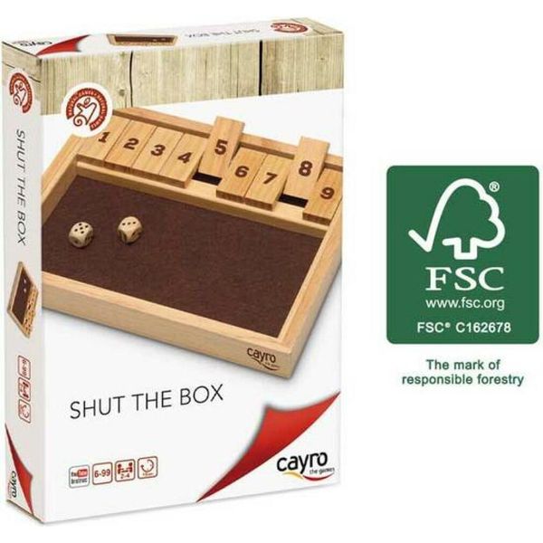 Gioco Da Tavolo Cayro Shut The Box-image
