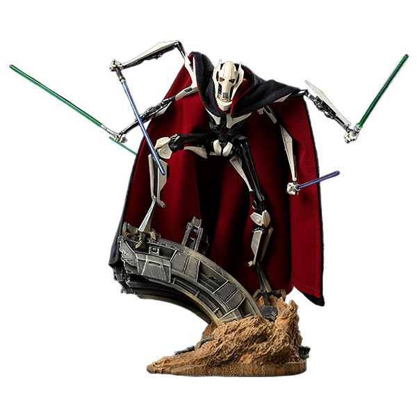 Iron Studios Star Wars - Statua Deluxe Del Generale Grievous 1/10-image
