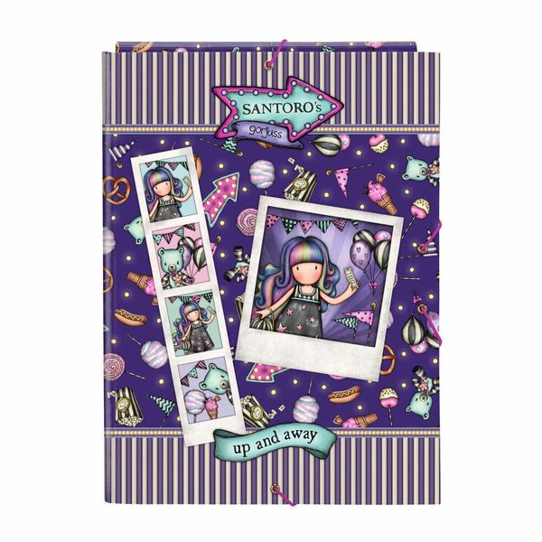 Faltblatt Gorjuss Up And Away Lila A4 (26 X 33,5 X 2,5 Cm)-image