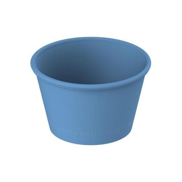 Piccola Ma Pratica: Tazza "Togo"" Da 0,1 Litri Nei Colori Nero, Marrone, Blu, Verde E Rosso - Per Gustare Il Caffè In Movimento Con Stile E Varietà. Perfetta Per Una Rapida Carica Di Energia! Accogliente Blu"-image