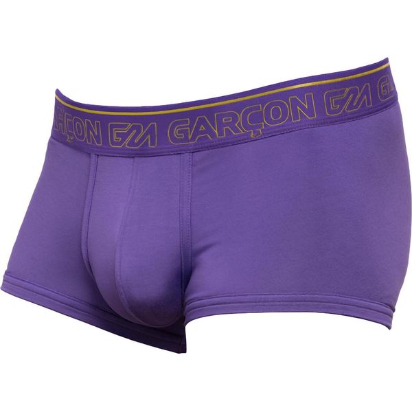 GarçOn - Intimo Da Uomo Boxer Corti - Trunk Purple - 1X Taglia L-image