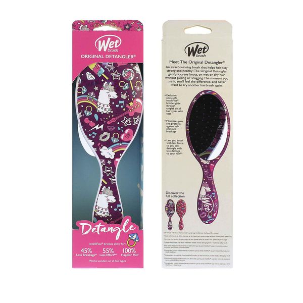 Wet Brush - Original Detangler Happy Hair Llama - Kartáč Na Vlasy-image