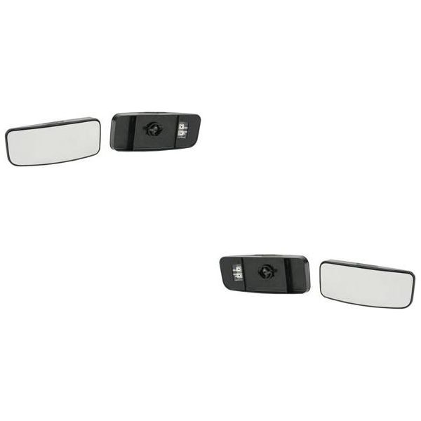 Johns, Set Vetro Specchio Inferiore Destro E Sinistro Per Vw Crafter 2E 05/09- Con Supporto A0028113933 2E1857587E 0028113933-image