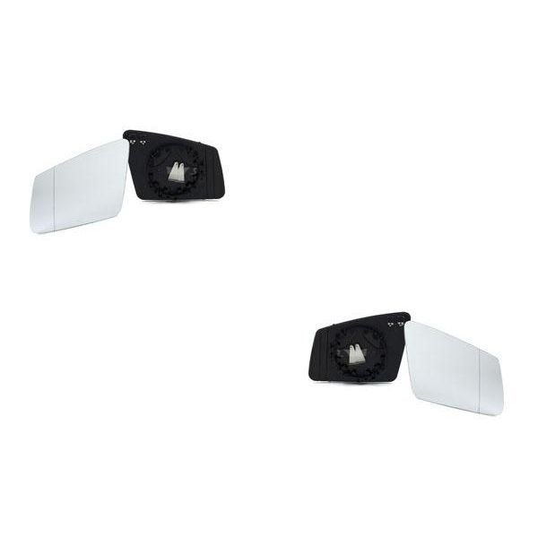 Johns, Set Di Vetri Per Specchietti A Sinistra E A Destra Adatto Per Mercedes Benz Classe S W221 04/09- 2128101721 2128100121 2468100121 A2128101721 A2468100121-image
