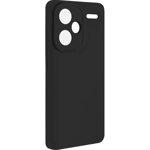 Avizar, Custodia In Silicone Softglow Redmi Note 13 Pro Plus, Fotocamera Protetta, Nero-image