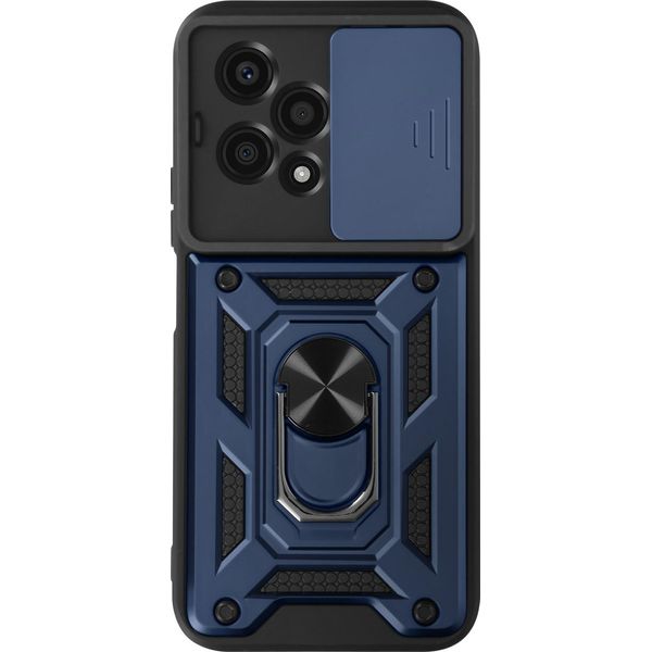 Mayaxess, Custodia Protettiva Per Honor 200 Lite Con Supporto Ad Anello Per Fotocamera, Blu Scuro-image