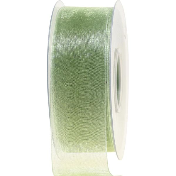 Nastro In Organza Per Regali Verde Lime 40 Mm X 50 M Nastro Decorativo-image