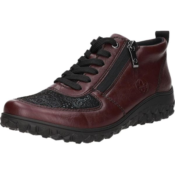 Rieker Stivaletto Donna Flower Mora-Rosso-Viola-Nero, Colore:Blu, Eu Size:39-image