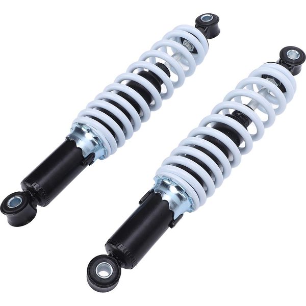 2Pcs 300 Mm Moto Ammortizzatore Ammortizzatore Regolabile Per Mini -Dirt -Bike -Scooter -Pocket Car-image