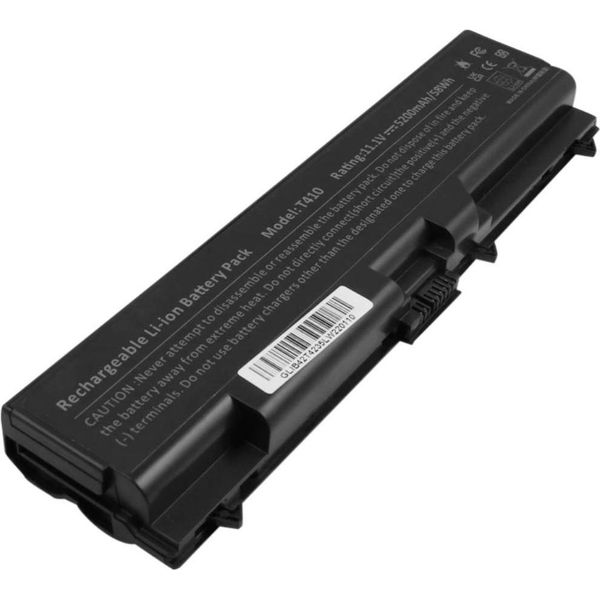 Avizar, Ersatzakku Lenovo Thinkpad E40 Li-Ion 5200Mah 11,1V Laptop, Schwarz-image