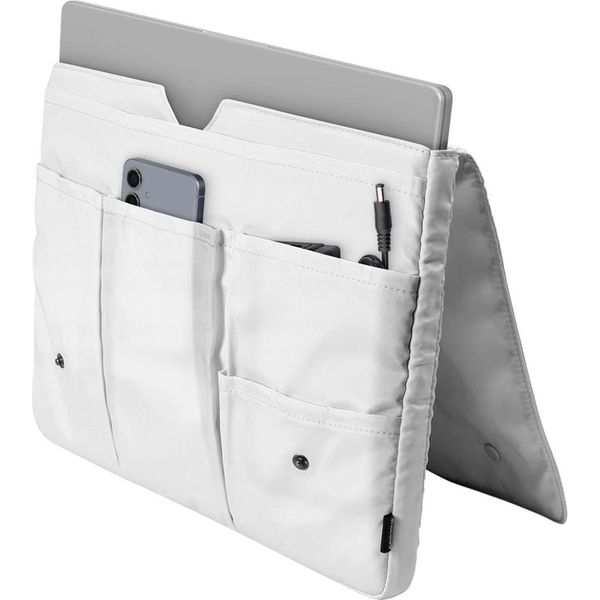 Avizar, Borsa Per Computer Portatile Impermeabile Per Macbook Pro Da 16" Compatibile, Bianco"-image