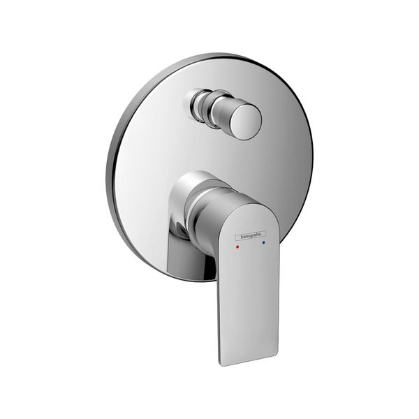 Hansgrohe Fertigmontageset Rebris E Up-Wannen-Einhebelmischer, 2 Verbraucher, Chrom (72468000)-image