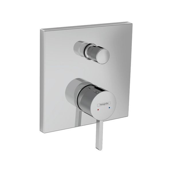 Hansgrohe Fertigmontageset Finoris Up-Wannen-Einhebelmischer, Chrom (76415000)-image
