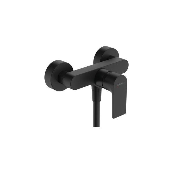 Hansgrohe Brause-Einhebelmischer Rebris E Ap, 1 Verbraucher, Mattschwarz (72650670)-image