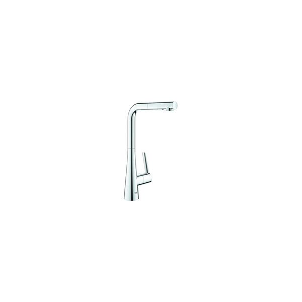 Grohe SpüLtischmischer Zedra Smartc Chrom, Herausziehbare Dual-Brause (32553002)-image