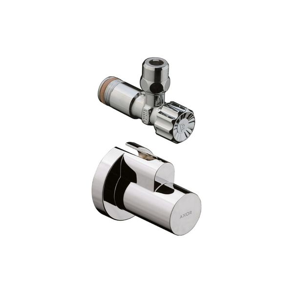 Hansgrohe Eckventil Axor Mit Schuber, Abgang G 3/8, Brushed Brass (51307950)-image