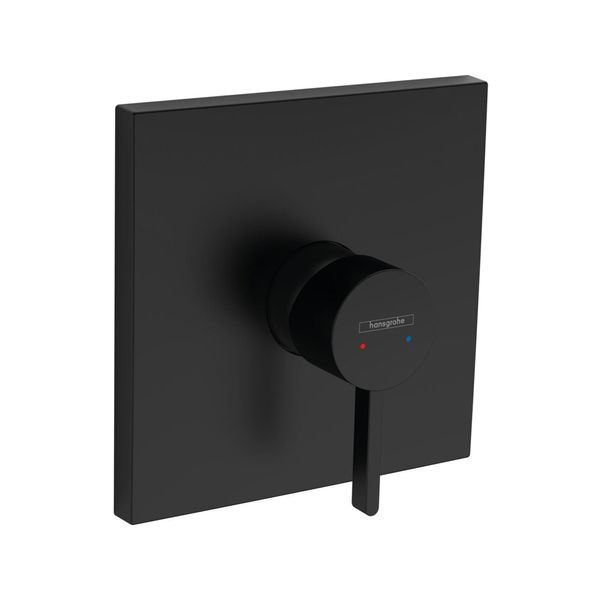 Hansgrohe Fertigmontageset Finoris Up-Brause-Einhebelmischer, 1 Verbr., Schwarz Matt (76615670)-image