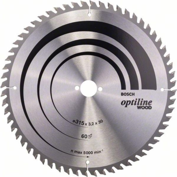 Lama Circolare Per Legno Pro, 315 X 3,2 X 30 Mm, T80-image