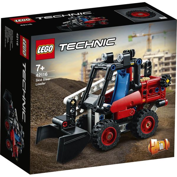 Lego 42116 Technic Minipala, Escavatore - Hot Rod, Set 2 In 1, Giocattolo Per Bambini, Veicolo Da Costruzione, Auto Giocattolo, Regalo Per Bambini Dai 7 Anni In Su-image