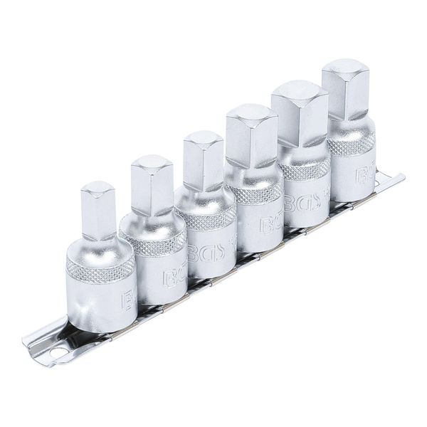 Bgs ÖLdienstschlüSsel-Satz Antrieb Innenvierkant 12,5 Mm Abtrieb Innenvierkant 6-Tlg. ; Bgs Technic (1016)-image