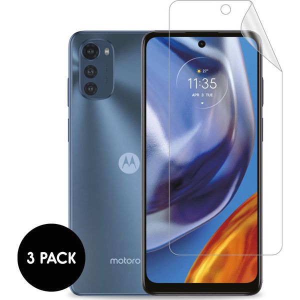 Motorola Moto E32, Motorola Moto E32S Pellicola Protettiva: Imoshion Pellicola Protettiva Dello Schermo 3-Pack - Trasparente-image
