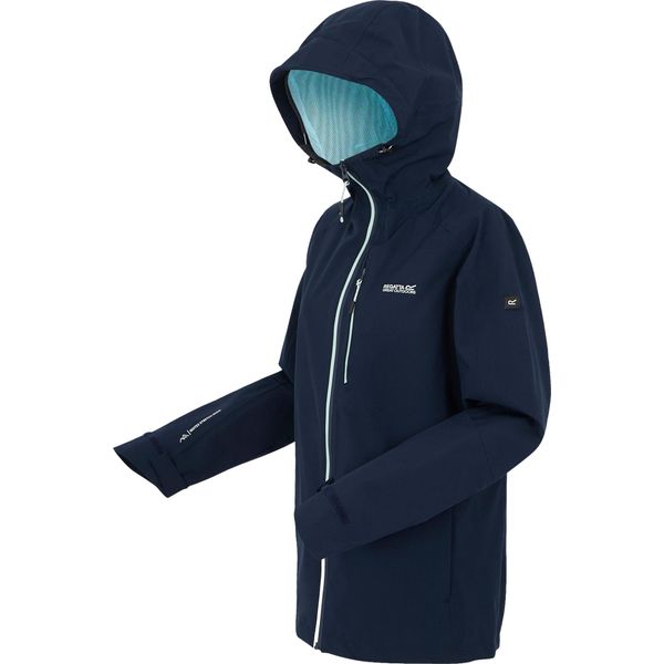 Regatta - Giacca "Birchdale Ii"", Impermeabile Da Donna RG11408 (34 De) (Blu Navy/Blu Ghiaccio)"-image