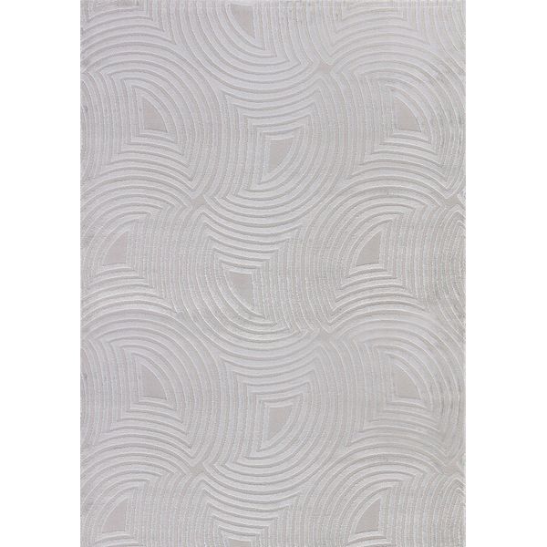Sahara Nevra Tappeto Pelo Corto Runner 80X150Cm Argento-image