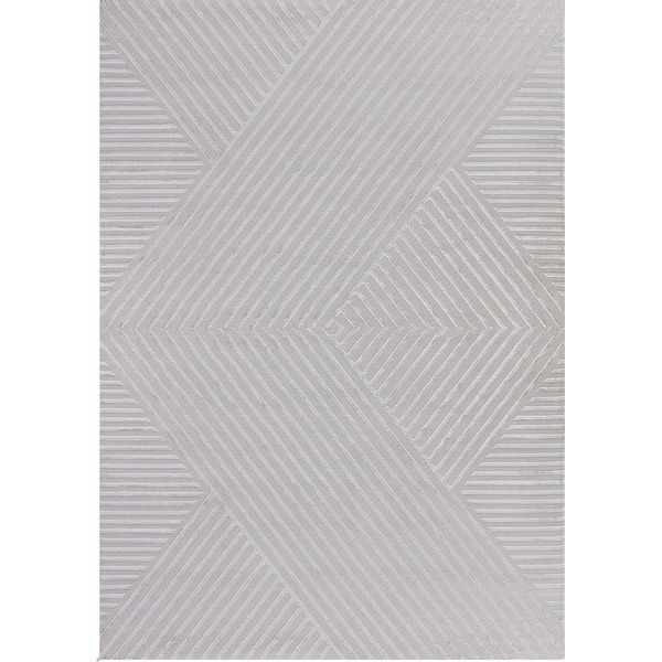 Sahara Aryon Tappeto Pelo Corto Runner 80X150Cm Argento-image