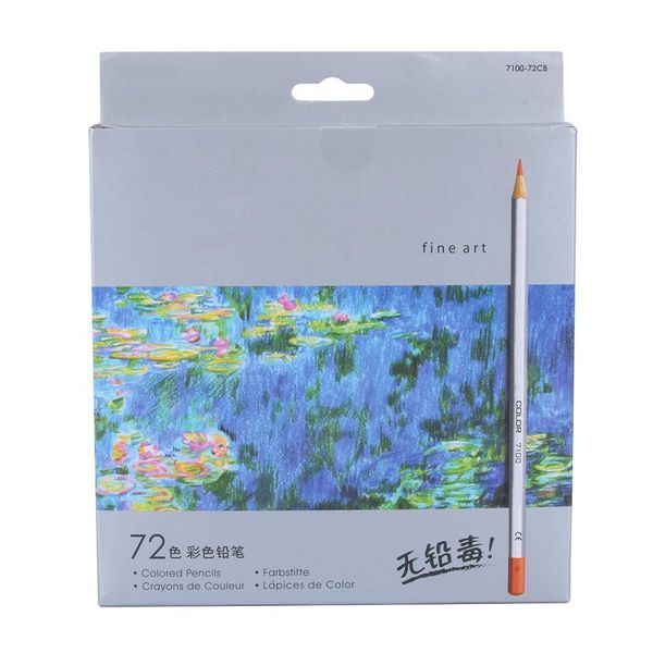 72 Colori Professionali A Base Di Olio Set Di Penne Non Tossiche Per Disegno Artistico E Schizzi-image