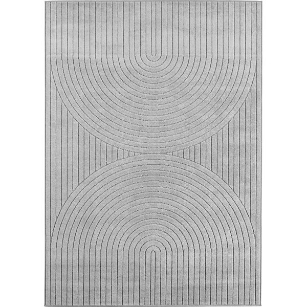 Nova Uro Tappeto Pelo Corto Runner 80X150Cm Argento-image