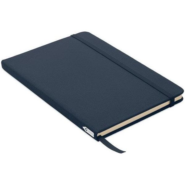 Midocean - Taccuino "Note"", Rpet (Polietilene Tereftalato Riciclato), A5 MO524 (Formato Unico) (Blu Scuro)"-image