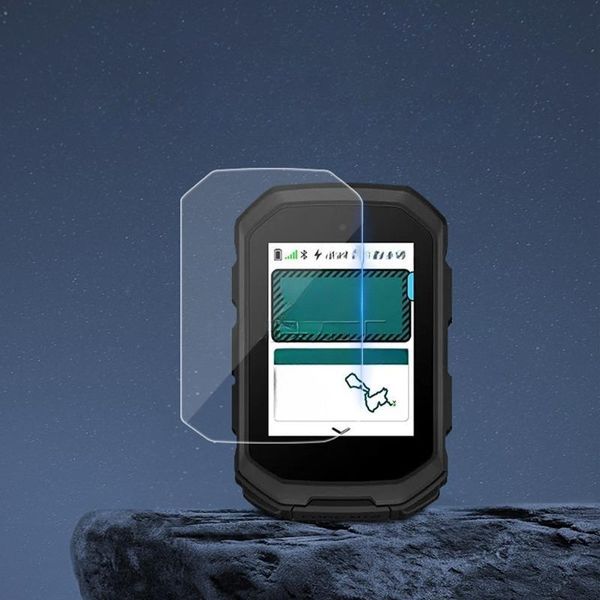 Inf Pellicola Protettiva In Vetro Temperato Hd Per Garmin Edge Mtb - 2 Pezzi-image
