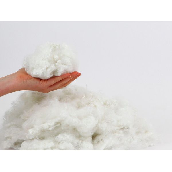 KissenfüLlung "FüLlmaterial KissenfüLlung Polyesterholfasern", Weiß, PRIMAFLOR-IDEEN In Textil, KissenfüLlungen, 5.000 G Oder 5.000, Polyester, FüLlmaterial FüR Kissen, MöBel, Stofftiere & Puppen, Waschbar-image