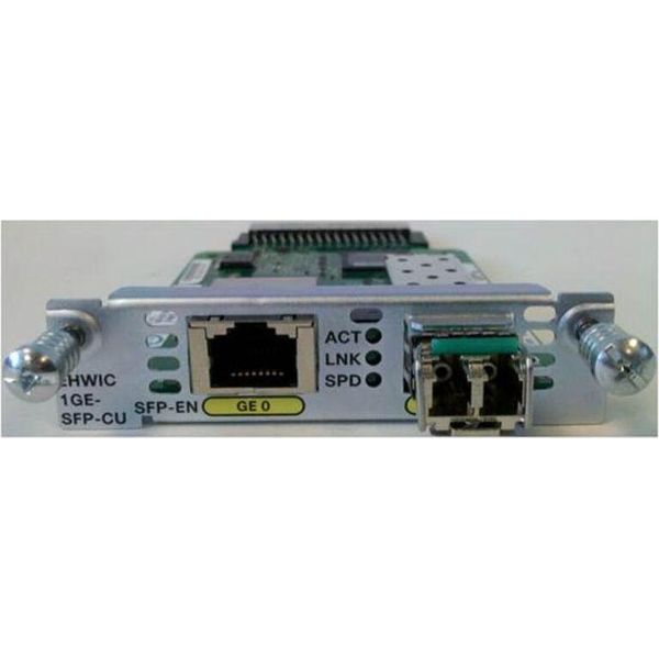 Cisco NIM-1GE-CU-SFP= Modulo Del Commutatore Di Rete Gigabit Ethernet-image