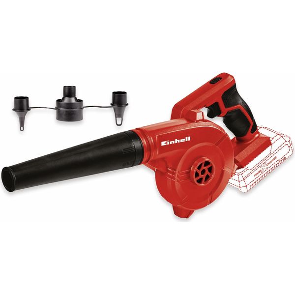 Einhell TE-CB 18/180 Soffiatore A Batteria Li-Solo 180 Km/H Nero, Rosso 18 V-image