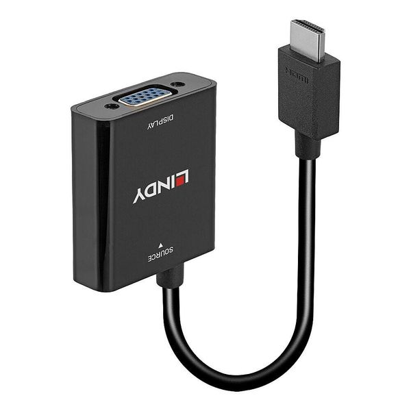 Lindy 38291 Convertitore Da Hdmi A Vga 1080P Senza Ridimensionamento-image
