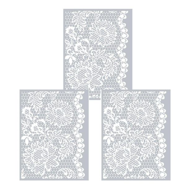 3 Stampini In Polimero Modellabile 11,4 X 15,3 Cm-image