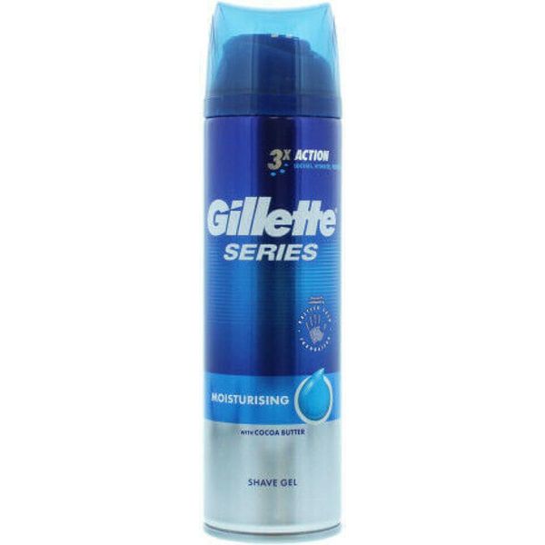 Gillette Series Gel Da Barba Idratante Al Burro Di Cacao, 200 Ml-image