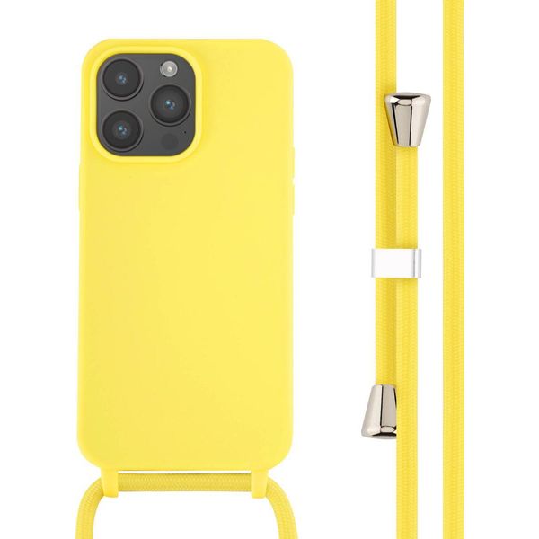Custodia Iphone 14 Pro Max Custodia Protettiva In Silicone Iphone 14 Pro Max Giallo Imoshion-image