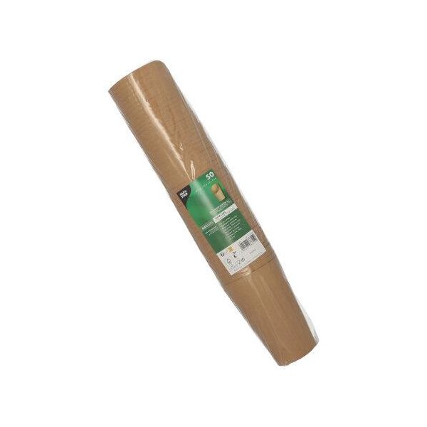 Papstar 89229 Papstar Tazza Per Involucri, Rotonda, 470 Ml, Marrone-image