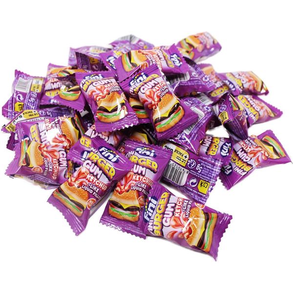 Bubble Gum Boom Burger Di Gomma Da Masticare Con Ripieno Liquido, Singolo 5G-image