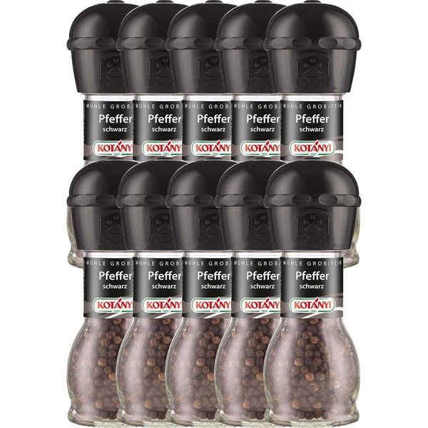 Macina Pepe Kotanyi Pepe Nero Fine E Grossolano 36G Confezione Da 10 Pz-image