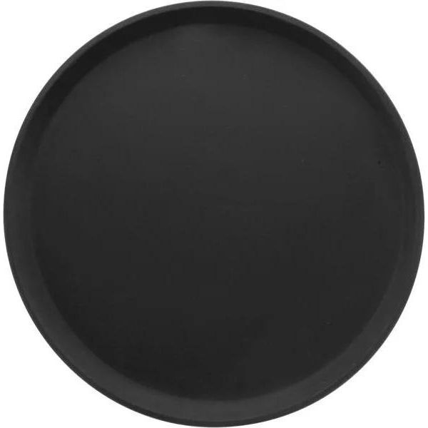 Cambro Vassoio Con Superficie In Gomma Antiscivolo, Rotondo, ø: 356 Mm, Nero-image