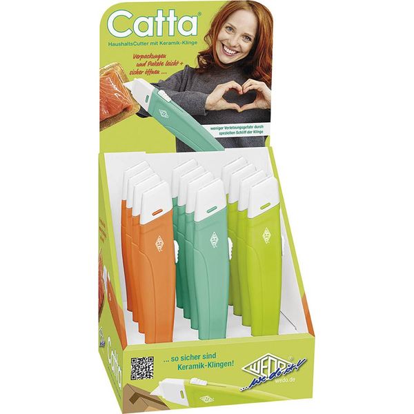 Wedo 79 70 Lame Trapezoidali In Ceramica Wedo, Confezione Da 3 Pezzi, Su Blister-image