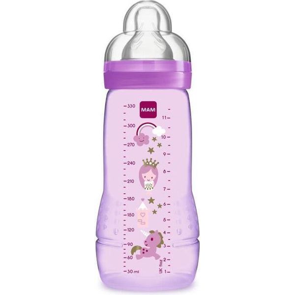 Mam 6044608 Easy Active Pp Bottle 330ML Biberon + Tettarella, Capacità 330Ml, Senza-image