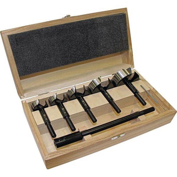 Set Di Punte Black Shark Pro 6-Pz.D.35,40,50,60,68 Mm+Posizione FISCH-TOOLS-image