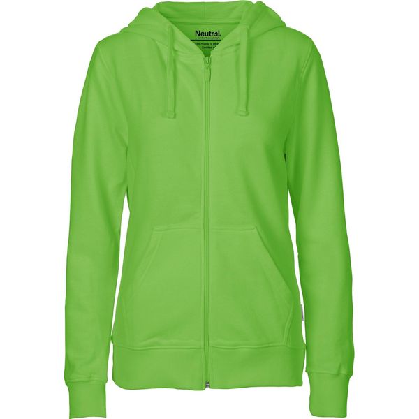Neutral O83301 | Felpa Con Cappuccio Con Zip Da Donna - Colore: Lime - Taglia: Xl-image