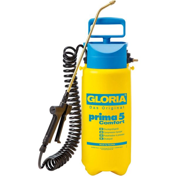 Gloria Haus Und Garten 000091.0000 Prima 5 Comfort Pump Pressure Sprayer 5 L-image