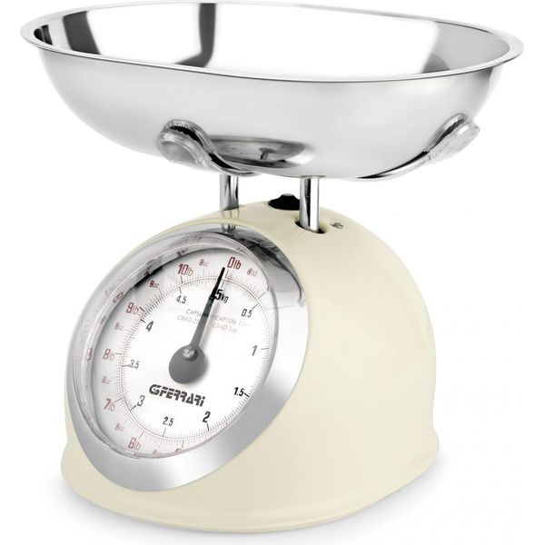 G3 Ferrari Aska Beige Bilancia Da Cucina Meccanica Rotonda-image